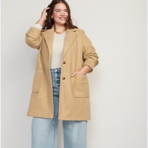 Women's XL Old Navy Tan Coat